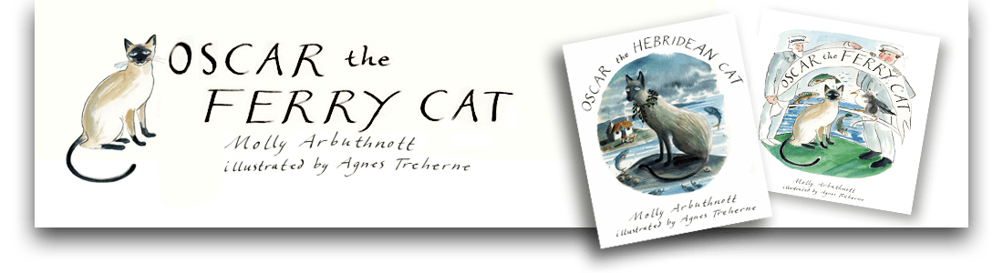 Oscar　Jim　Pull-back　Illustrated　Busy　by　by　Watt,　::　Train　Book　Cat　Fiona　Field　The　Ferry